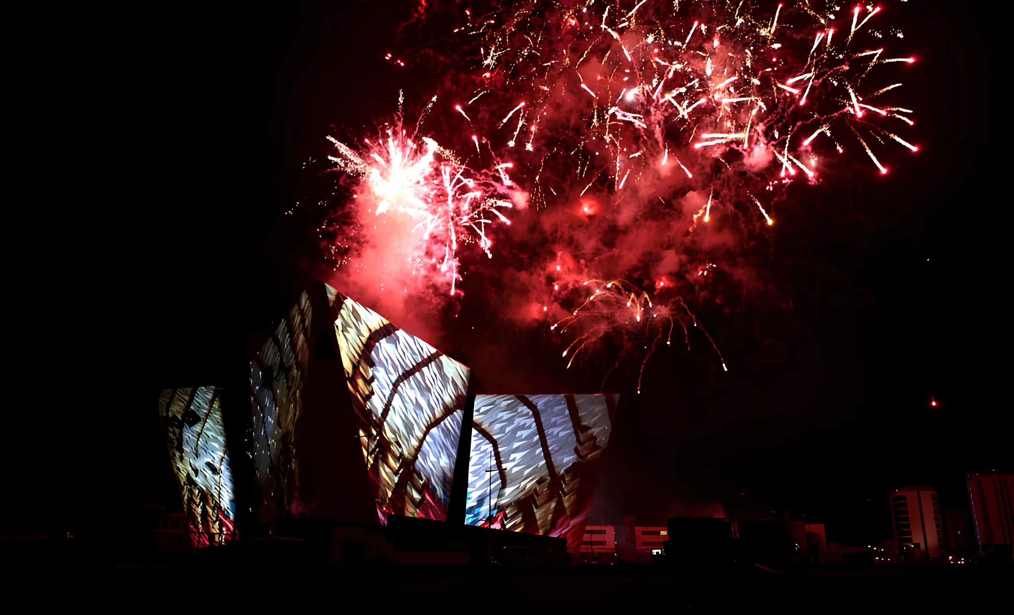 Titanic 100th anniversary at Belfast with Seeper's stunning 3D projection mapping and pyrotechnics that bring history to life!