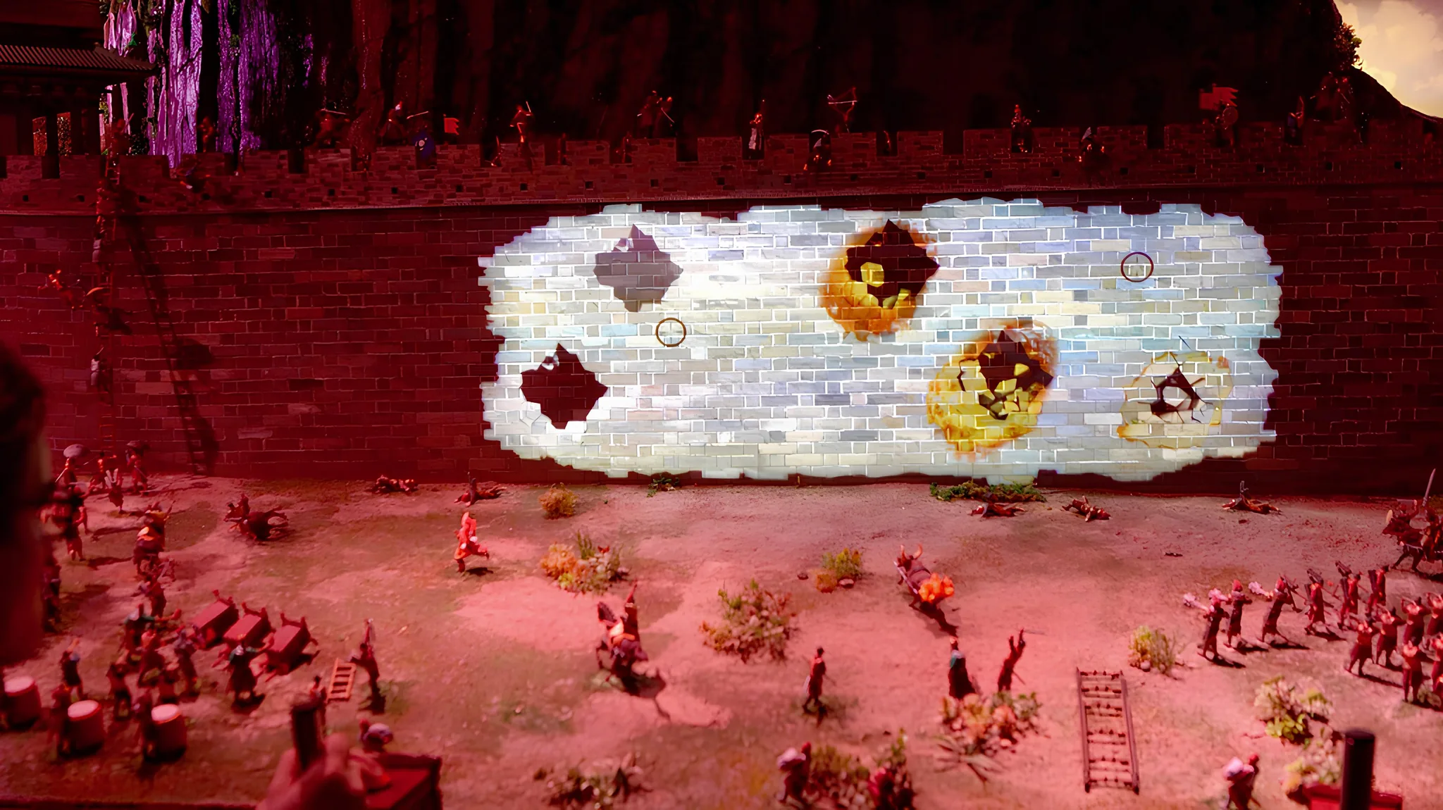 Multi-sensory effects and projection mapping on miniatures to immerse guests in Beijing’s history. Educating guests through immersive culture. Little Big City Beijing.