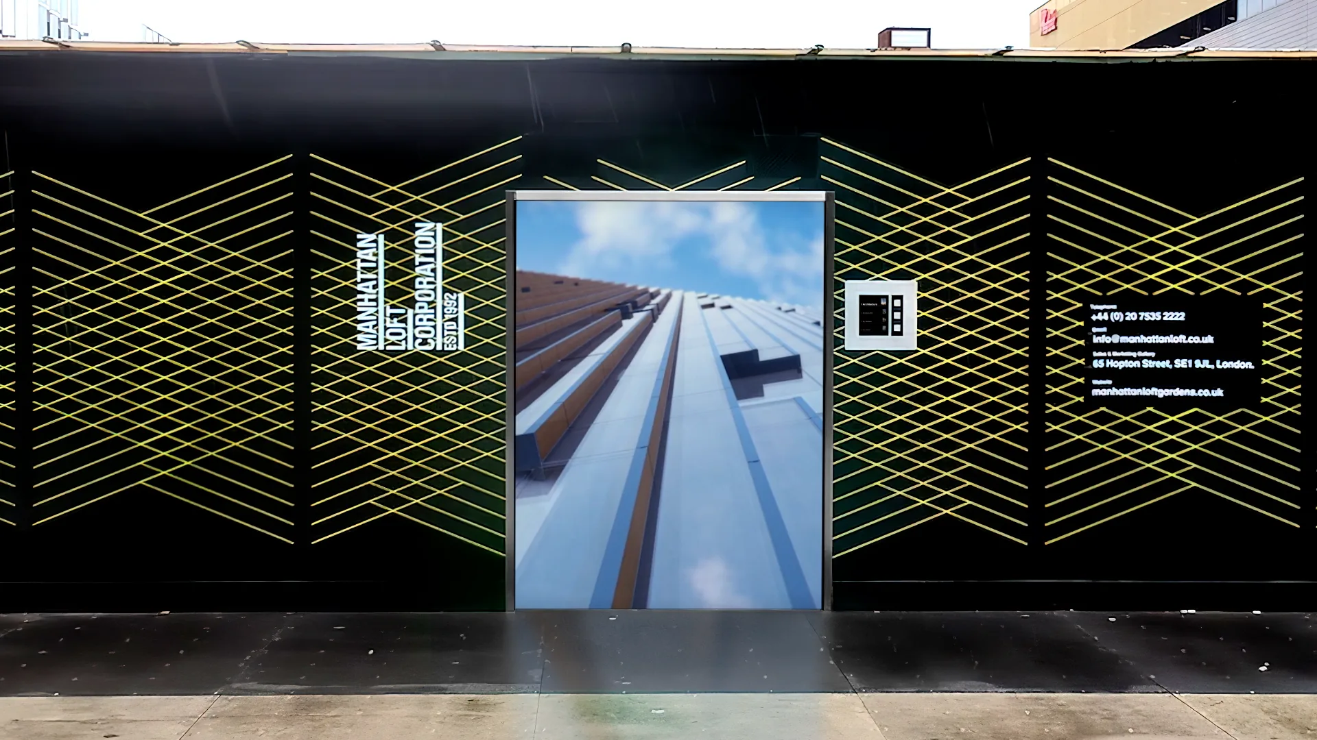A photo of a virtual elevator.